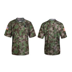 Camiseta de fútbol americano transpirable unisex, de talla grande, manga corta, proveedores OEM para adultos, uniforme de sublimación - Product Image 1