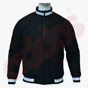 Chaqueta de béisbol de diseño personalizado de alta calidad y chaqueta de softball con chaqueta de bombardero Varsity con logotipo personalizado - Product Image 1