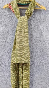 Indien fait à la main 100% pur Vintage soie Saree imprimé écharpes peau amicale tenue quotidienne pièces assorties livraison gratuite dans le monde entier - Product Image 3