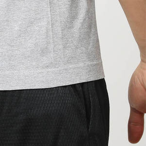 Camiseta sin mangas de gimnasio para hombre, camiseta de entrenamiento de tela transpirable, el mejor producto al por mayor, de talla grande, sin mangas, diseño liso - Product Image 6