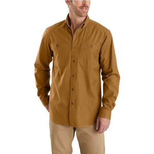 Gran oferta, camisa de trabajo de manga larga de algodón 100% Premium para hombres, ropa de trabajo transpirable con logotipo personalizado hecha en la India - Product Image 2