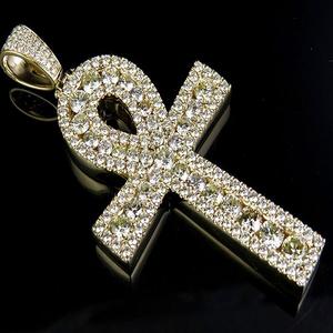 จี้เพชรมออิสซาไนต์925เงินประดับอัญมณีฮิปฮอปสำหรับผู้ชายสไตล์หรูหราไม่เหมือนใคร - Product Image 1