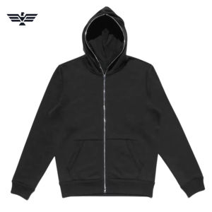 100% algodón polar Oversize Hoodie hombres alta calidad Streetwear invierno sudadera 3D bordado fábrica venta al por mayor mínimo - Product Image 1