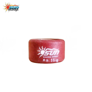 ลูกกลิ้งวาริเอเตอร์ CVT ยี่ห้อ SUN Racing ผลิตใหม่ในไต้หวัน น้ำหนัก 11 กรัม ขนาด 18x14 มม. ลูกกลิ้งเพลาขับสมรรถนะสูงสำหรับสกู๊ตเตอร์ (6 ชิ้น/ชุด) - Product Image 2