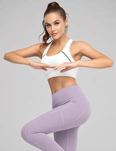 Personalized Yoga Sports Bra Custom <b>Band</b> Custom Made Women Fitness OEM High Support Seamless Sport Bra - Product Image 2