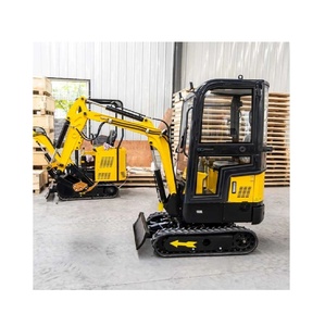 Mini-excavatrice HT10 de qualité à vendre avec une largeur de chenilles de 9 pouces, capacité de 1 tonne, moteur, pompe hydraulique haute pression - Product Image 2