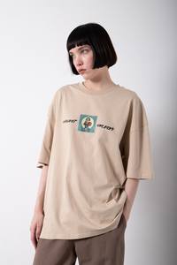 T-shirt décontracté pour femme en coton 100% de qualité supérieure, design personnalisé, impression brodée en gros, 2022, 180-280 GSM - Product Image 2