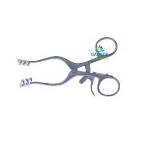 WEITLANER-RETRACTOR con autosujeción, 18CM, 4x4, puntas Roma, acero inoxidable alemán - Product Image 6