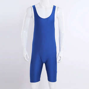 Camiseta de lucha libre en blanco personalizado traje de culturismo fresco barato conjunto de uniforme y traje de lucha libre - Product Image 6