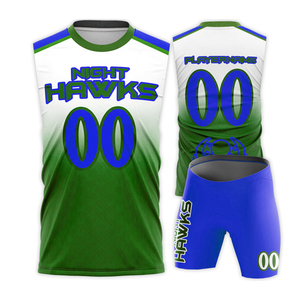 Uniformes de fútbol de compresión para jóvenes, conjunto de uniforme personalizado con bandera de sublimación, 7v7 - Product Image 6