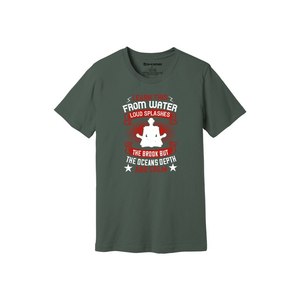 Camiseta informal de algodón 100% con impresión de temas de Buda en 3D, 12 opciones de color, 160-180, colocación de diseño personalizable GSM pesado - Product Image 5