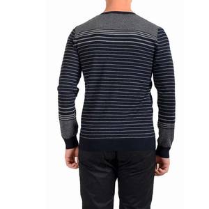 Pulls en maille décontractés pour hommes en coton 100% de haute qualité en gros avec logo frontal personnalisable - Product Image 3