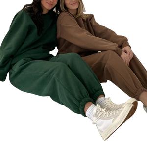 Chándal de Algodón para Mujer, Talla Grande, Ajustado, Estilo Urbano, Envío Aéreo - Product Image 1