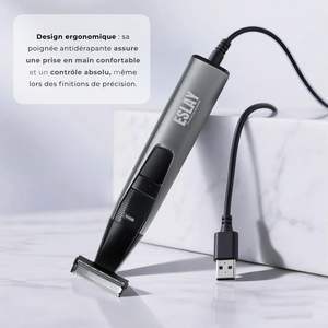 Recortadora Íntima Masculina 3 en 1 Recargable por USB C, Cuchillas de Precisión, Afeitadora Corporal para Barba y Cabello en Áreas Sensibles - Product Image 3