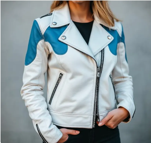 Ropa de moda Mejor precio Chaqueta de cuero para mujer OEM ODM Servicio Cremallera frontal y bolsillo Chaquetas de cuero para mujer - Product Image 1