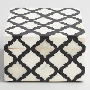 Cajas de hueso Diseño marroquí Tendencia Fabricante líder de cajas de hueso y resina decorativas de madera Acentos y esculturas indias - Product Image 5