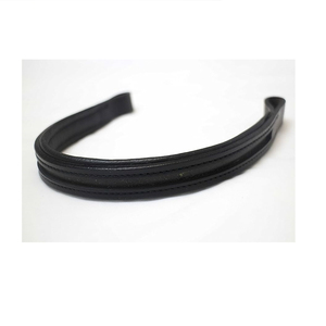 Superventas marca ADEEFA hecha a mano de alta calidad 10MM cuero negro brida Browband para caballos múltiples formas tamaños fábrica - Product Image 1