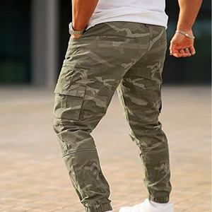 Pantalones de hombre de moda Casual Cargo Baggy Boyfriend Denim Pantalón de algodón de pierna ancha para hombre Transpirable subido por Dress Sports - Product Image 6