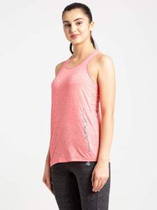 Top corto para mujer, camisetas lisas para mujer, camiseta recortada de algodón, camiseta sin mangas acanalada rosa para mujer - Product Image 6