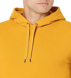 Nouveau pull tricoté à capuche blanc pour homme, collection automne-hiver, 100 % coton, manches longues, coupe ample, couleur unie, brodé, style décontracté - Product Image 5