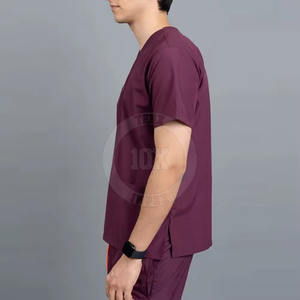 Conjunto de traje médico de algodón 100%, traje médico de uso hospitalario, traje médico de alta calidad - Product Image 4
