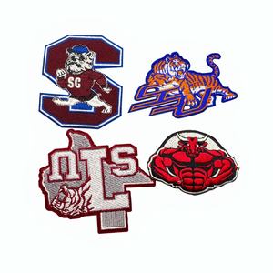 Patchs tissés de qualité supérieure pour badges d'école, d'université et de collège, motifs floraux, cœurs, alphabets et patchs personnalisés à coudre sur les chapeaux. - Product Image 3