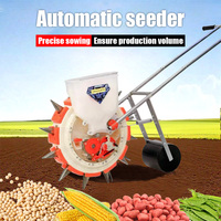 Planteur d'arachide de sorgho de poussée de main semoir de graine de machine de plantation de grain