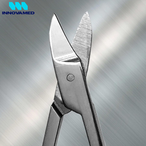 Ciseaux de pédicure pour ongles d'orteil Lames en acier inoxydable incurvées tranchantes Poignée en silicone souple antidérapante Ciseaux de podiatrie - Product Image 5