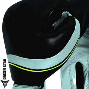 High-Quality PU Boxing Gloves for Training & Kickboxing, Breathable Sweat Wicking with UV Protection and Adjustable <b>Velcro</b> Wrist - Product Image 4