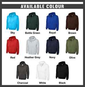 Regular Fit 100% Cotton Fleece <b>Hoodie</b> <b>Soft</b> Comfort Relaxed Mobility Warm Interior Windproof Breathable for Long Drives Gym - Product Image 5