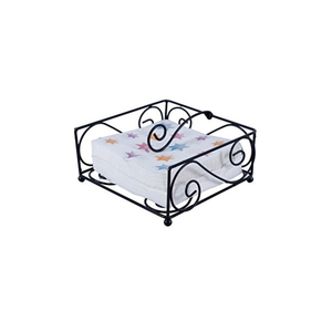 Servilletero de restaurante de metal de alta calidad con acabado elegante para mesa, comedor y utensilios de cocina, almacenamiento de papel tisú - Product Image 6