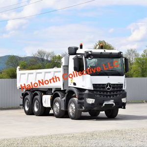 รถดัมพ์2016มือสองสำหรับ arocs 3243 8x4ยูโร5รถดัมพ์บรรทุกเหมืองดีเซลหนัก - Product Image 1