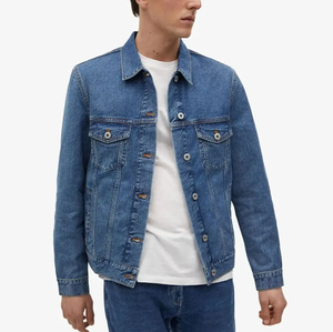 Meilleure vente de votre propre logo Vestes en jean pour hommes de meilleur fabricant de qualité supérieure à prix réduit - Product Image 6