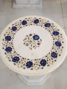 หินกึ่งมีค่ารอบโต๊ะด้านบนสำหรับบ้านโรงแรมสำนักงานอพาร์ทเม้นสำหรับรับประทานอาหารตกแต่งเฟอร์นิเจอร์สำเนียงสำหรับห้องนั่งเล่นวิลล่า - Product Image 5