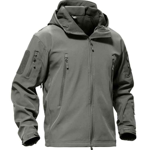 Chaqueta Softshell de Forro Polar para Hombre de Alta Calidad, con Logotipo Personalizado, Cortavientos, Impermeable, con Cierre de Cremallera para Uniformes - Product Image 3