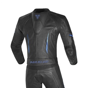 Chaqueta de Motociclismo MAXLER para Hombre, de Manga Larga, Impermeable, Reflectante, con Certificación CE, de Cuero, Deportiva, Resistente al Viento, para Todo Tipo de Motocicletas - Product Image 4