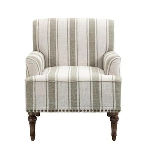 ชุดเก้าอี้นวมแบบมีปีกทำจากไม้ที่ให้บรรยากาศสบายๆทำด้วยมือสำหรับห้องนั่งเล่นโรงแรมร้านอาหารอินเดียในบ้านในช่วงเปลี่ยนผ่าน - Product Image 1