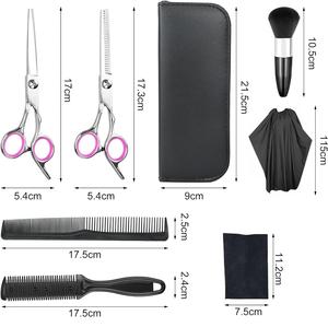 ร้านเสริมสวยมืออาชีพผมกรรไกรแต่งผมชุดกรรไกรตัดผมสแตนเลสญี่ปุ่นชุดโดยเครื่องมือดูแลชีวิต - Product Image 2