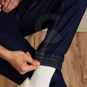 กางเกงยีนส์ขายาวสำหรับผู้ชายกางเกงยีนส์ขายสินค้าตามสั่งขนาดผู้ใหญ่ - Product Image 5