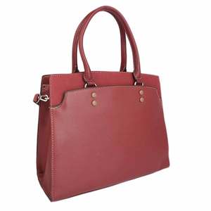 กระเป๋าถือสตรี - สีน้ำตาลแดง - Product Image 4