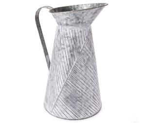 Jarra de agua con forma de arena de hierro galvanizado más vendida con cúpula de perforación Salai y jarra de almacenamiento de agua de artículo decorativo de jardín - Product Image 1