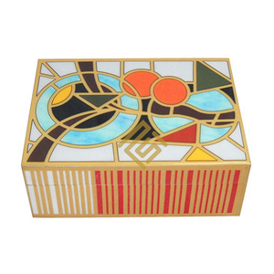 Artículo de artesanía india más vendido, caja de fregona única con logotipo personalizado, collar de hueso de cuerno, joyería, cajas cuadradas decorativas - Product Image 2