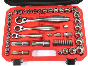 Jeu de douilles Go-Thru de 52 pièces avec combinaisons 13mm 19mm et 22mm Emballage de boîtier Personnalisation OEM prise en charge - Product Image 3