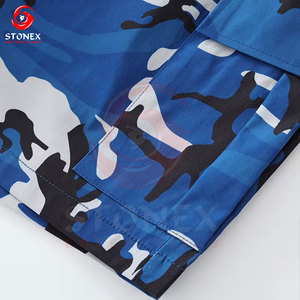 Pantalones Cortos Deportivos Transpirables para Hombre, Talla Grande, con Estampado |   Ropa de Playa Casual de Verano de Secado Rápido |   Cintura Elástica 100% Algodón con Logotipo Personalizado - Product Image 5