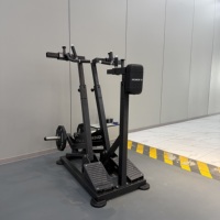 Machine à ramer debout à charge libre PowerX pour l'entraînement de la force dorsale