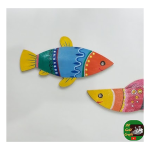 Wholesale <b>Wooden</b> Fish, Customized <b>Wooden</b> Fish Crafts, Handmade <b>Wooden</b> Fish Home Decor: Hand-Painted and Crafted For Sales - Product Image 2