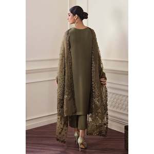 <b>Women's</b> Embroidered Chiffon <b>Suit</b> Set SF-295 - Product Image 3