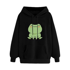 Nouvelle arrivée Sweats à capuche pour femmes tissu polaire à manches longues décontracté doublé dernier design et couleur pas cher prix bas quantité minimale de commande vêtements de sueur - Product Image 4