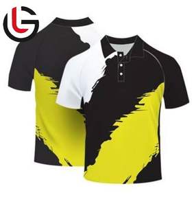 100% algodón orgánico Spandex personalizado Digital Color de talla grande Casual liso impreso Golf para Polo camiseta para hombres personalizado - Product Image 1