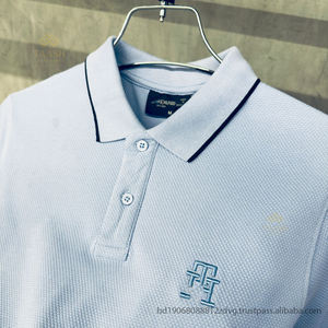 Polo T-shirt 100% Coton pour Homme, Qualité Supérieure, Uni, Décontracté, Personnalisable avec Broderie, Anti-plis – Fabrication Bangladesh - Product Image 4